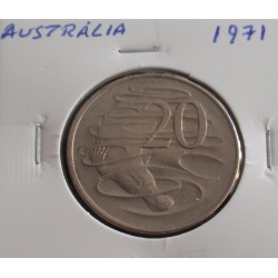 Austrália - 20 Cents - 1971