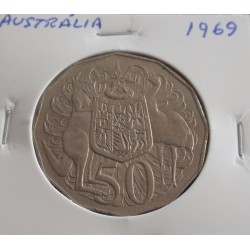 Austrália - 50 Cents - 1969