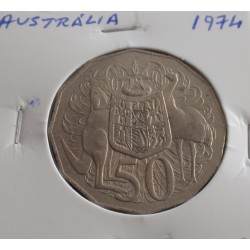 Austrália - 50 Cents - 1974