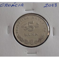 Croácia - 5 Kuna - 2013