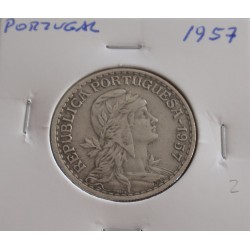 Portugal - 1 Escudo - 1957
