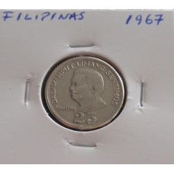 Filipinas - 25 Sentimos - 1967