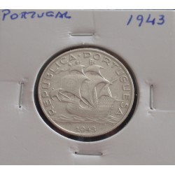 Portugal - 5 Escudos - 1943...