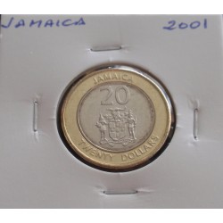 Jamaica - 20 Dollars - 2001