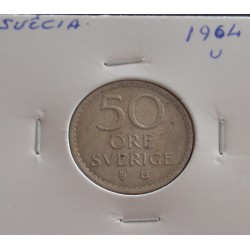 Suécia - 50 Ore - 1964 U