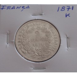 França - 2 Francs - 1871 K...