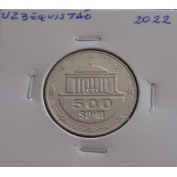 Uzbequistão - 500 Som - 2022