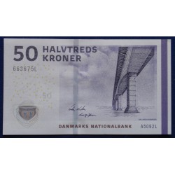 Dinamarca - 50 kroner -...