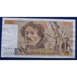 França - 100 Francs - 1984