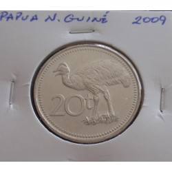 Papua N. Guiné - 20 Toea -...