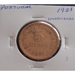 Portugal - 5 Centavos -...