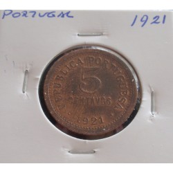 Portugal - 5 Centavos - 1921