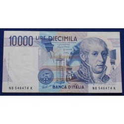 Itália - 10000 Lire - 1984