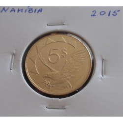 Namíbia - 5 Dollars - 2015