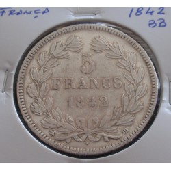 França - 5 Francs - 1842 BB...