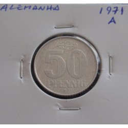 Alemanha - 50 Pfennig - 1971 A