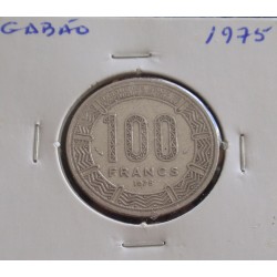 Gabão - 100 Francs - 1975