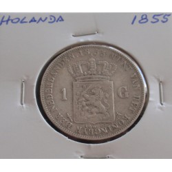 Holanda - 1 Gulden - 1855 -...