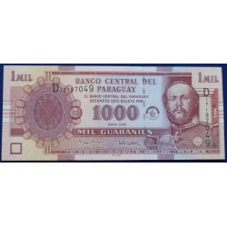 Paraguai - 1000 Guaranies -...