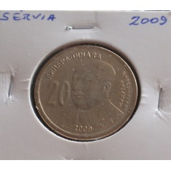 Sérvia - 20 Dinara - 2009