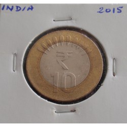 India - 10 Rupees - 2015