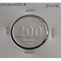 Indonésia - 200 Rupiah - 2016