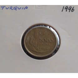 Turquia - 5000 Lira - 1996