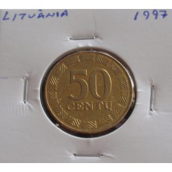Lituânia - 50 Centu - 1997