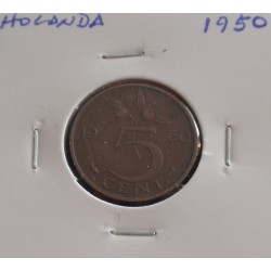 Holanda - 5 Cents - 1950
