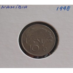 Namíbia - 10 Cents - 1998