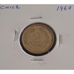 Chile - 2 Centesimos - 1967