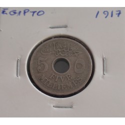 Egipto - 5 Milliemes - 1917