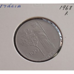 Itália - 100 Lire - 1968
