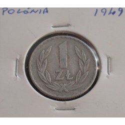Polónia - 1 Zloty - 1949