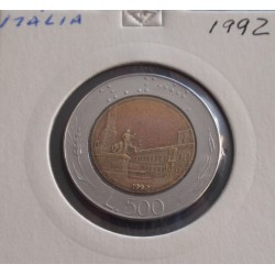 Itália - 500 Lire - 1992