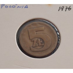 Polónia - 5 Zlotych - 1976