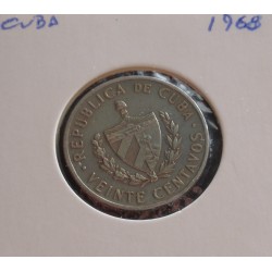 Cuba - 20 Centavos - 1968