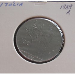 Itália - 100 Lire - 1989