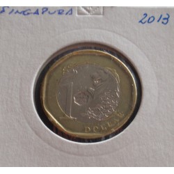 Singapura - 1 Dollar - 2013