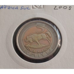 África do Sul - 5 Rand - 2005