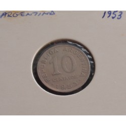 Argentina - 10 Centavos - 1953