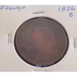 França - 10 Centimes - 1856 B
