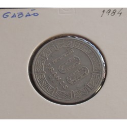 Gabão - 100 Francs - 1984