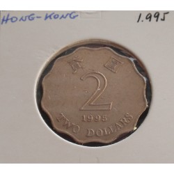 Hong - Kong - 2 Dollars - 1995