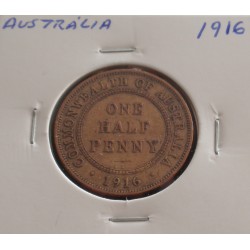 Austrália - 1/2 Penny - 1916