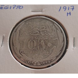 Egipto - 10 Piastres - 1917...