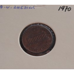 E. U. América - 1 Cent - 1970