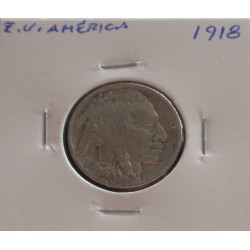 E. U. América - 5 Cents - 1918