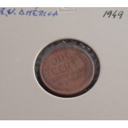 E. U. América - 1 Cent - 1949