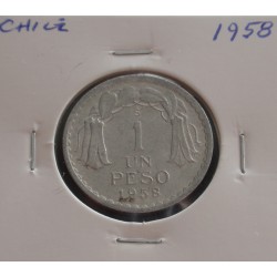 Chile - 1 Peso - 1958